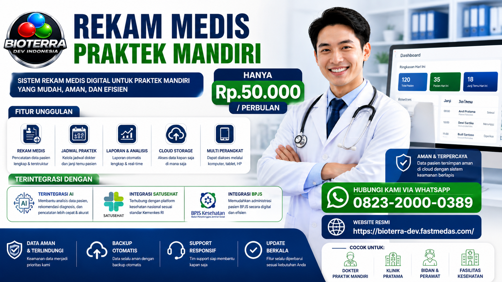 SYSTEM REKAM MEDIS PRAKTEK MANDIRI